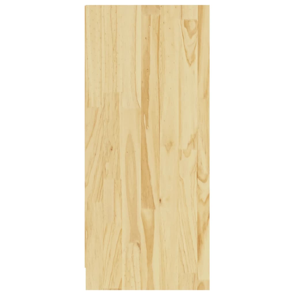 Dressoir 70X33X76 Cm Massief Grenenhout Naturel
