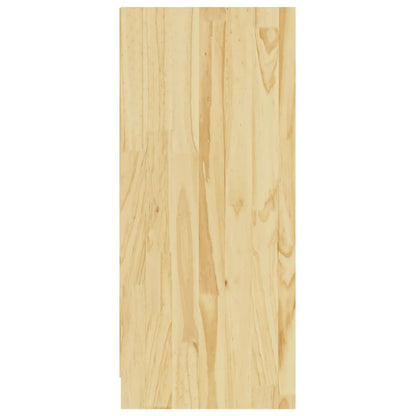 Dressoir 70X33X76 Cm Massief Grenenhout Naturel