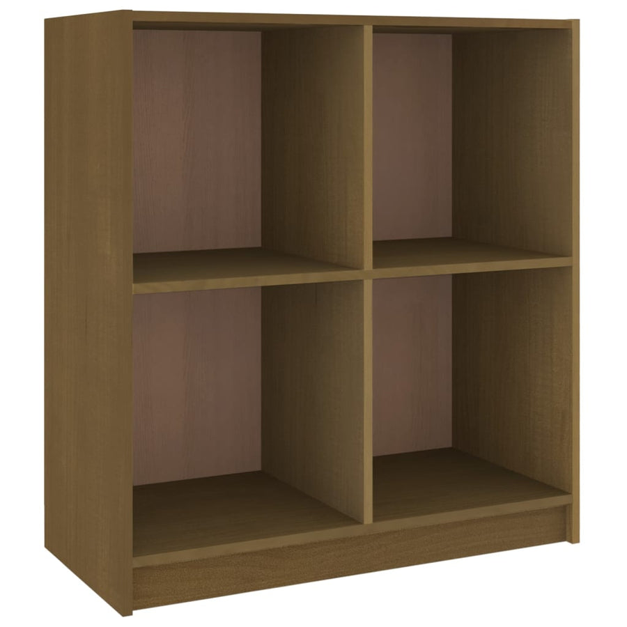 Dressoir 70X33X76 Cm Massief Grenenhout Honingbruin