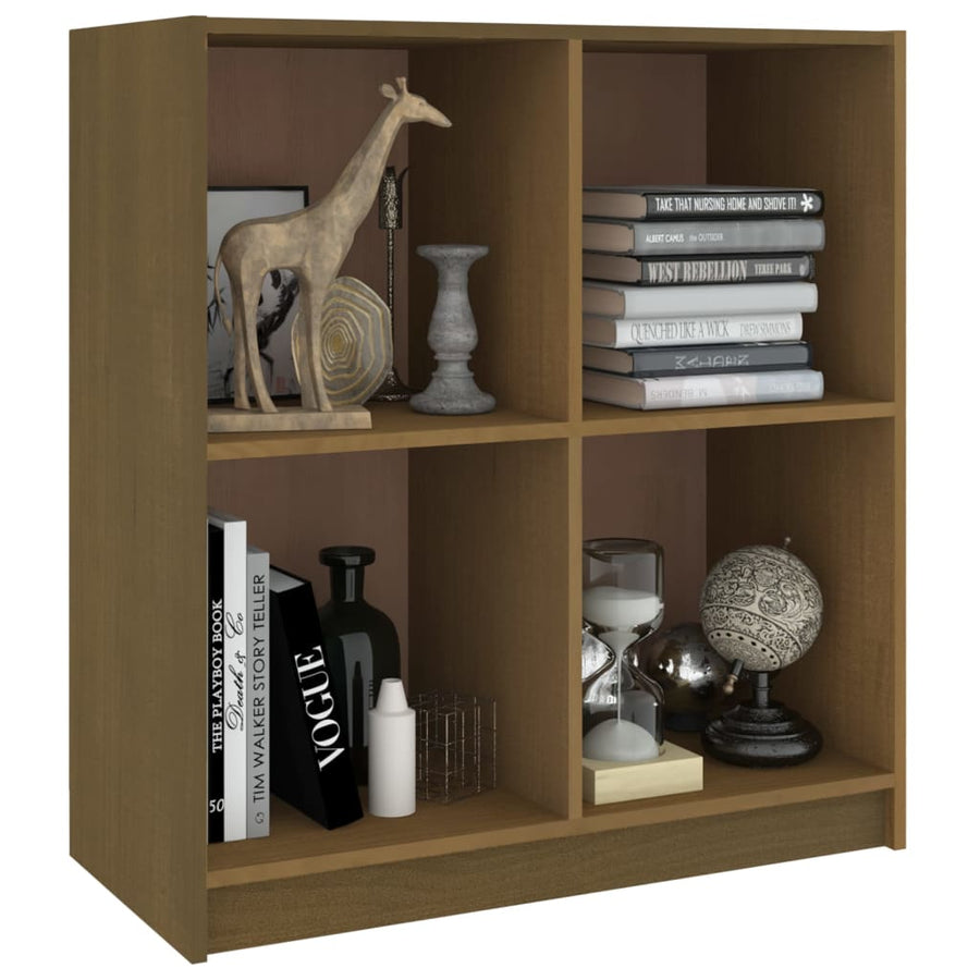 Dressoir 70X33X76 Cm Massief Grenenhout Honingbruin