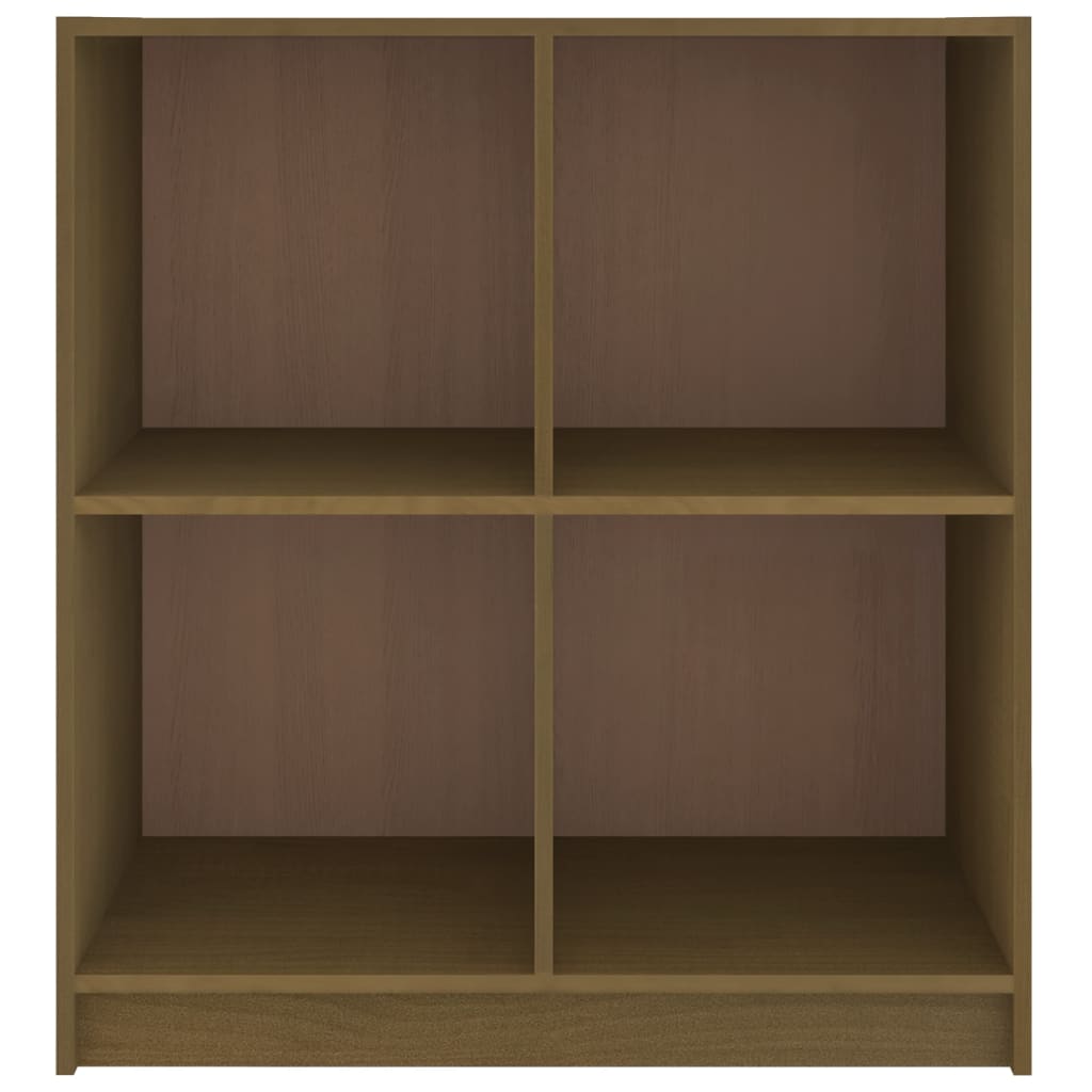 Dressoir 70X33X76 Cm Massief Grenenhout Honingbruin