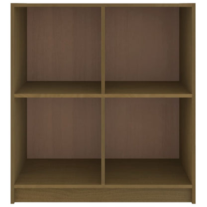 Dressoir 70X33X76 Cm Massief Grenenhout Honingbruin