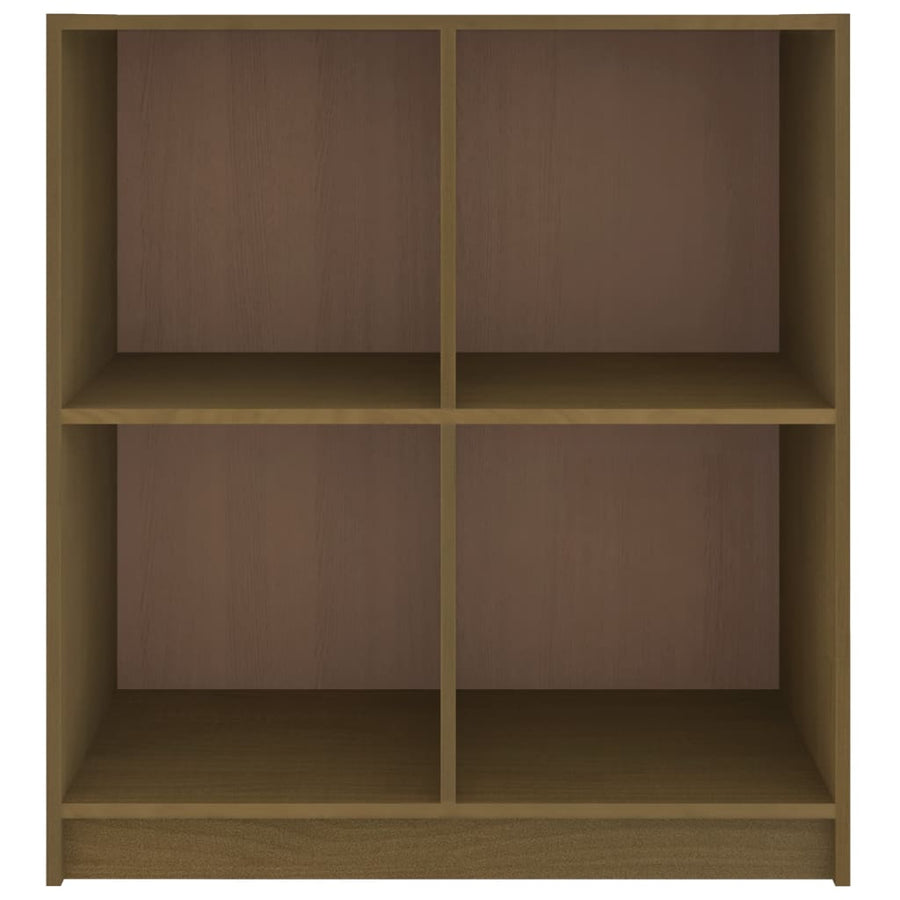 Dressoir 70X33X76 Cm Massief Grenenhout Honingbruin