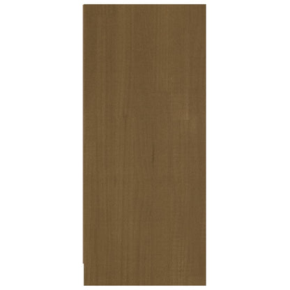 Dressoir 70X33X76 Cm Massief Grenenhout Honingbruin