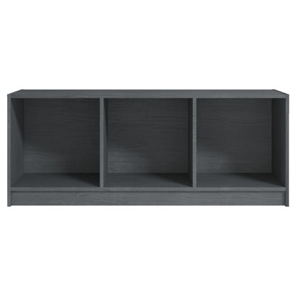 Tv-Meubel 04X33X4 Cm Massief Grenenhout Grijs