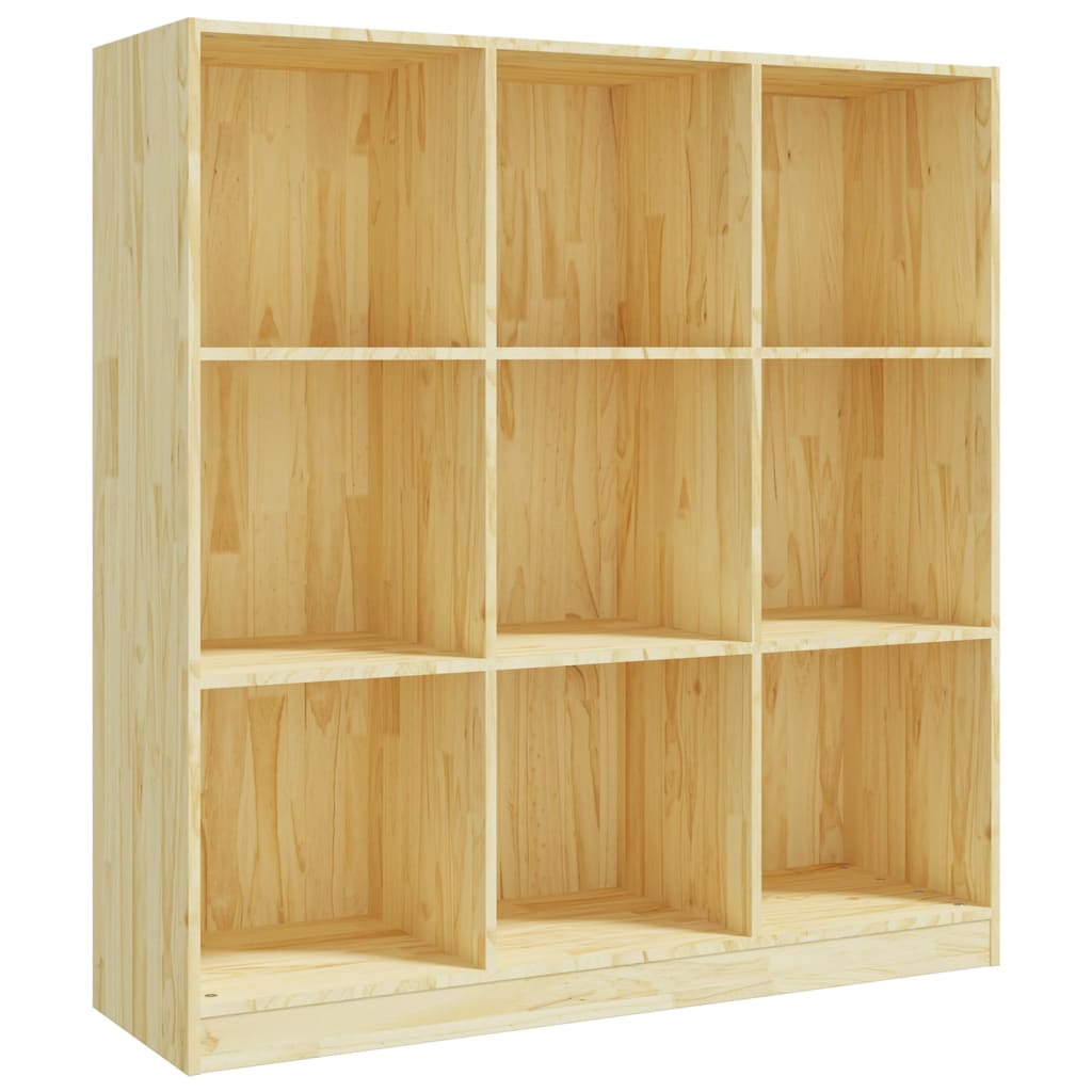 Boekenkast / Kamerscherm 04X33,5X0 Cm Massief Grenenhout Naturel