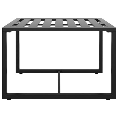 3-Delige Loungeset Met Kussens Aluminium Antracietkleurig
