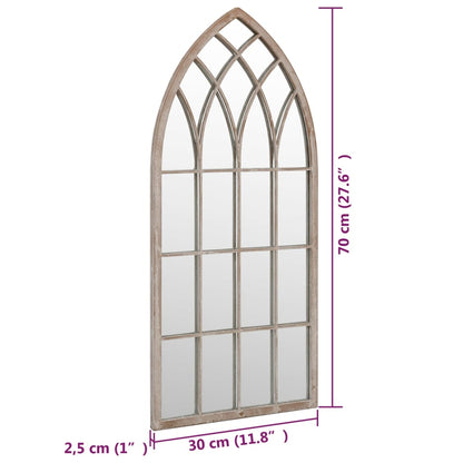 Spiegel 70X30 Cm Ijzer Zandkleurig 70 x 30 cm