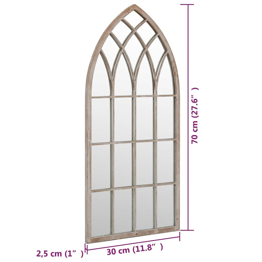 Spiegel 70X30 Cm Ijzer Zandkleurig 70 x 30 cm