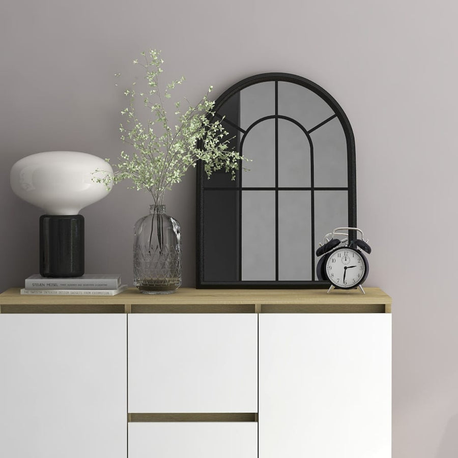 Spiegel 60X45 Cm Ijzer Zwart
