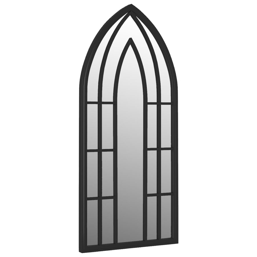 Spiegel Ijzer 100 x 45 cm Zwart