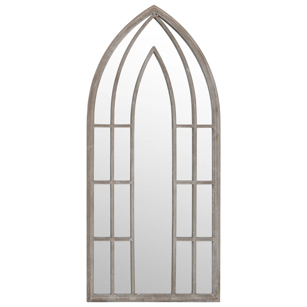 Spiegel 70x30 cm ijzer zandkleurig
