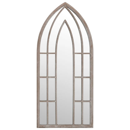 Spiegel 70x30 cm ijzer zandkleurig