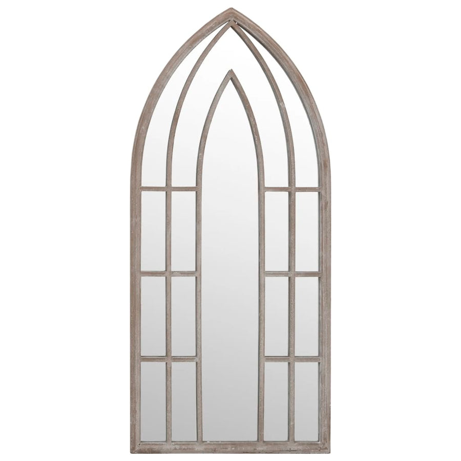Spiegel 70x30 cm ijzer zandkleurig