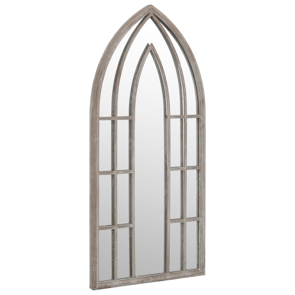 Spiegel 70x30 cm ijzer zandkleurig