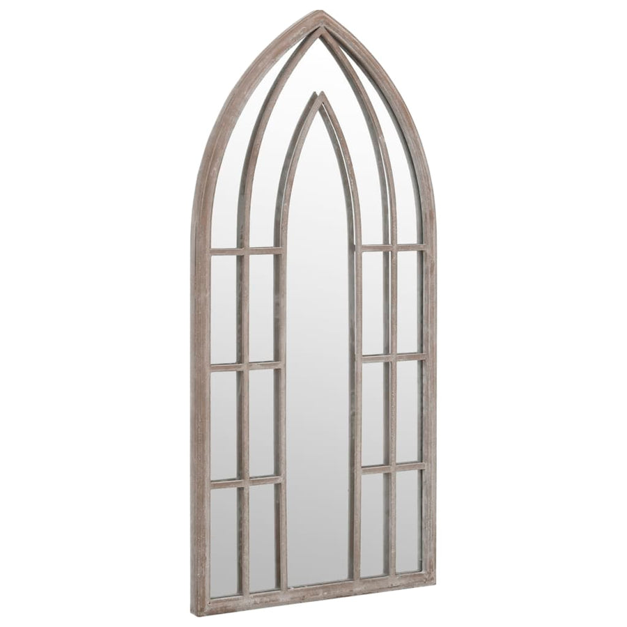 Spiegel 70x30 cm ijzer zandkleurig