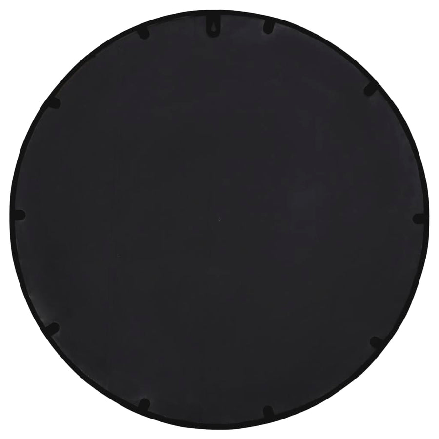 Spiegel Rond 40X4 Cm Ijzer Zwart 40 x 4 cm