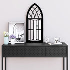 Mirror 70x30 cm iron black