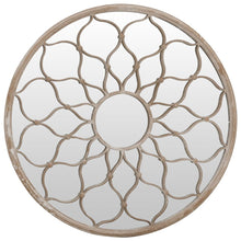 Spiegel Rond Ijzer Kleurig 60 x 3 cm Zand