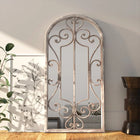 Mirror 70x30 cm iron sand-colored