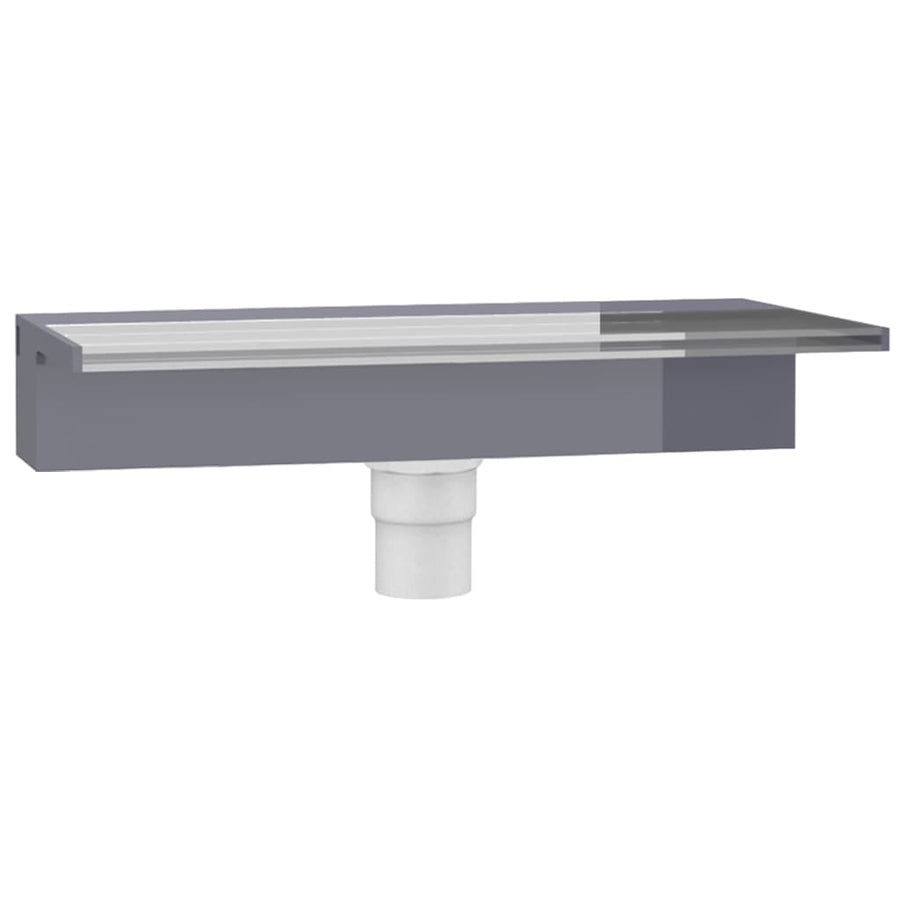 Watervaloverlaat Met Rgb Led's 45 Cm Acryl 45 x 21 x 8 cm