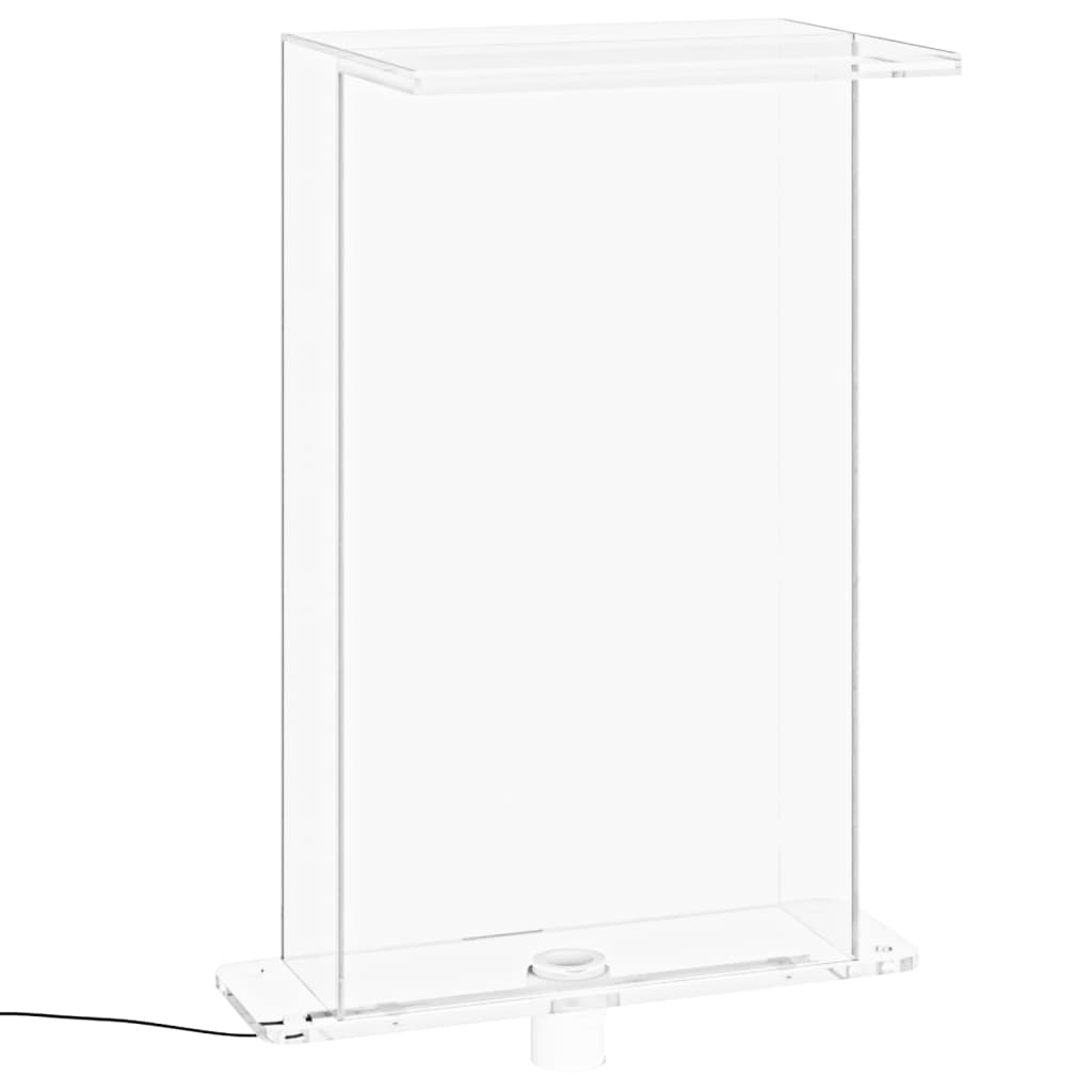 Zwembadfontein Met Rgb Led's 51 Cm Acryl