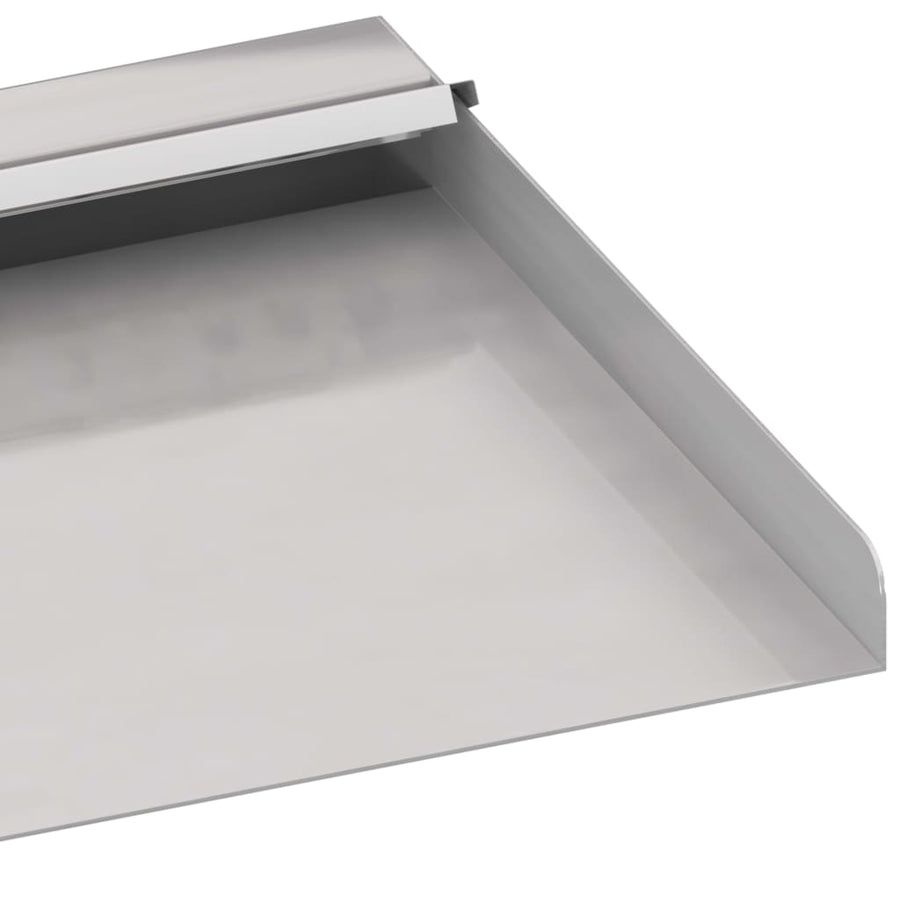 Watervaloverlaat Met Rgb Led's 45 Cm Roestvrij Staal 45 x 21 x 8 cm