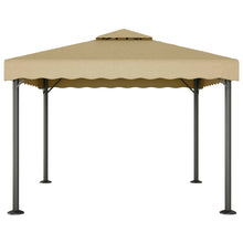Prieel 3X3 M Aluminium En Staal Taupe