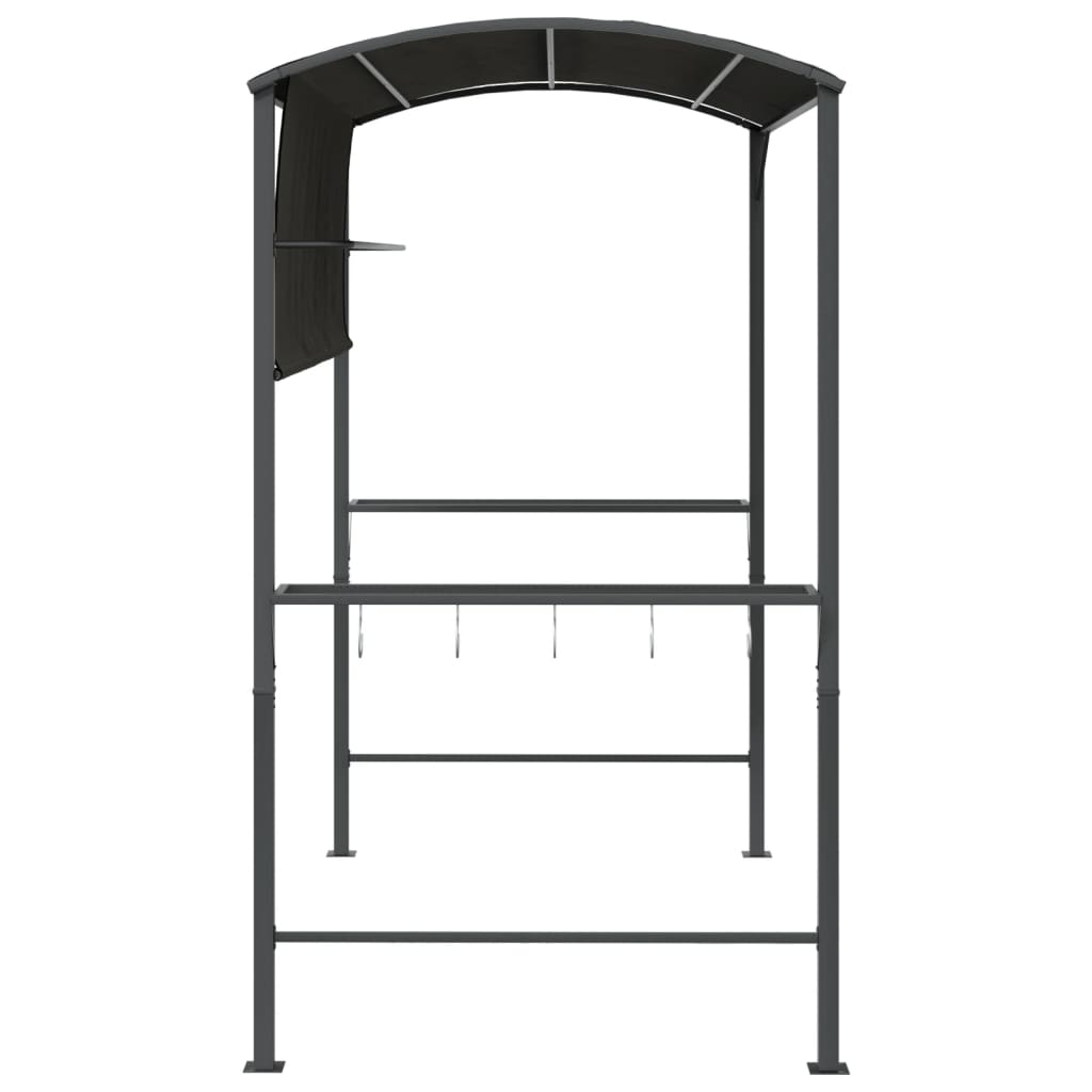 Prieel Met Dak 220X110X200 Cm Kleurig
