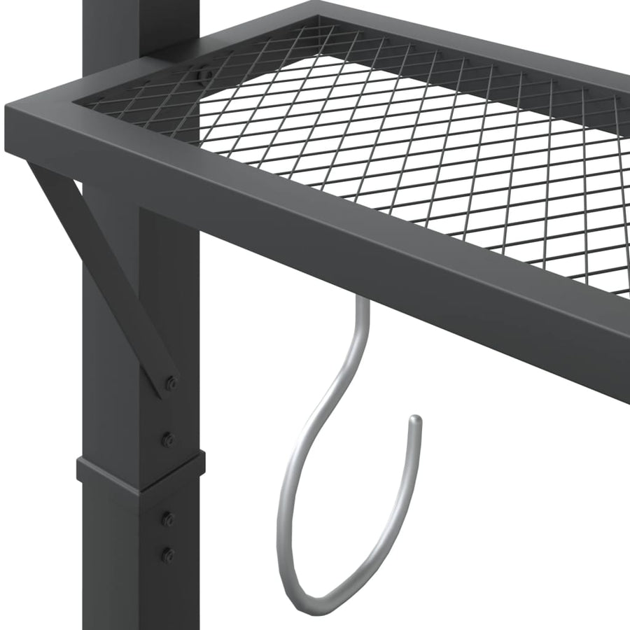 Prieel Met Dak 220X110X200 Cm Kleurig
