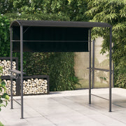 Prieel 220x110x200 cm antraciet