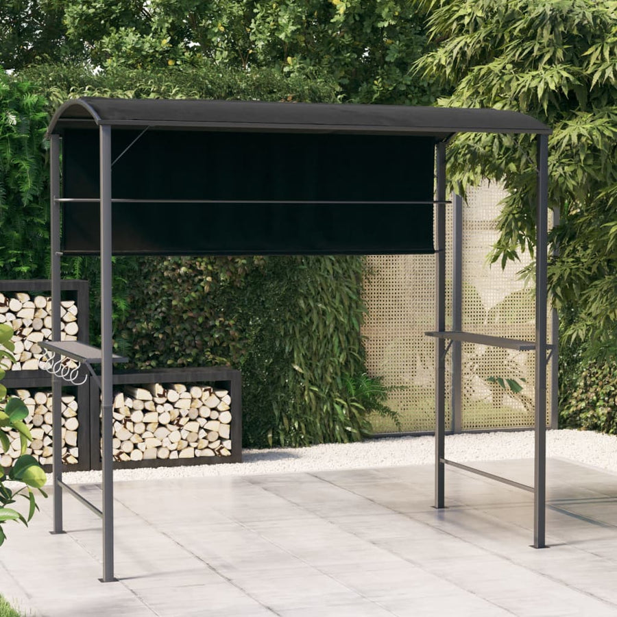 Prieel Met Dak 220X110X200 Cm Kleurig