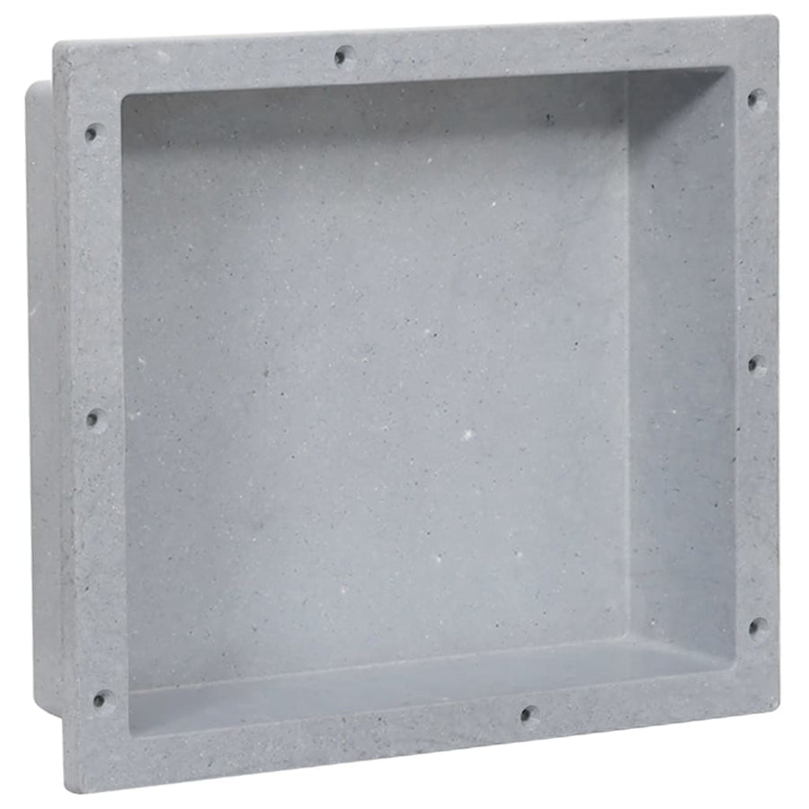 Douchenis 41x36x10 cm matgrijs