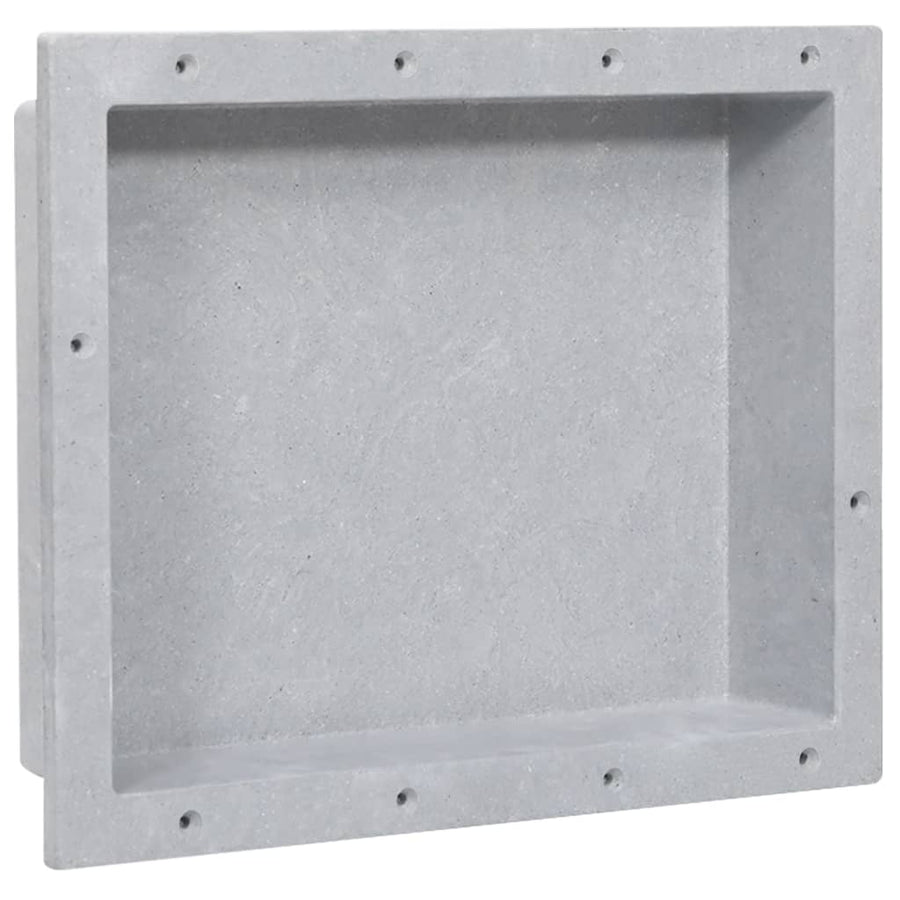 Douchenis 41X36X10 Cm Matgrijs
