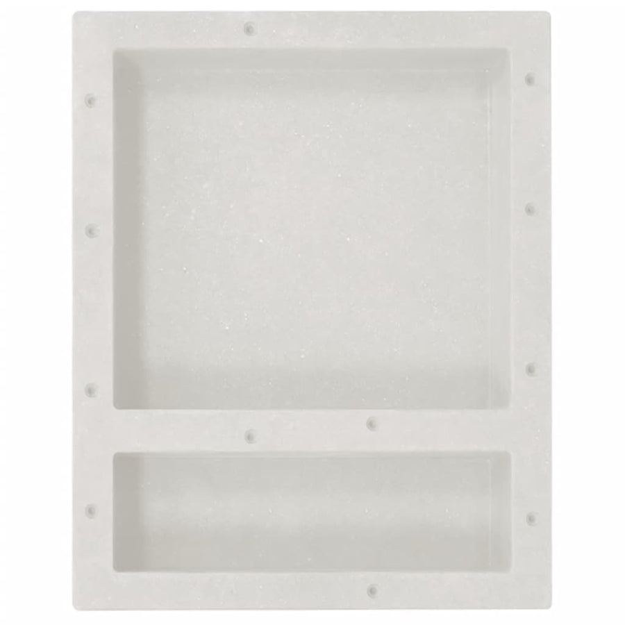 Douchenis Met 2 Vakken Mat 41 x 51 x 10 cm