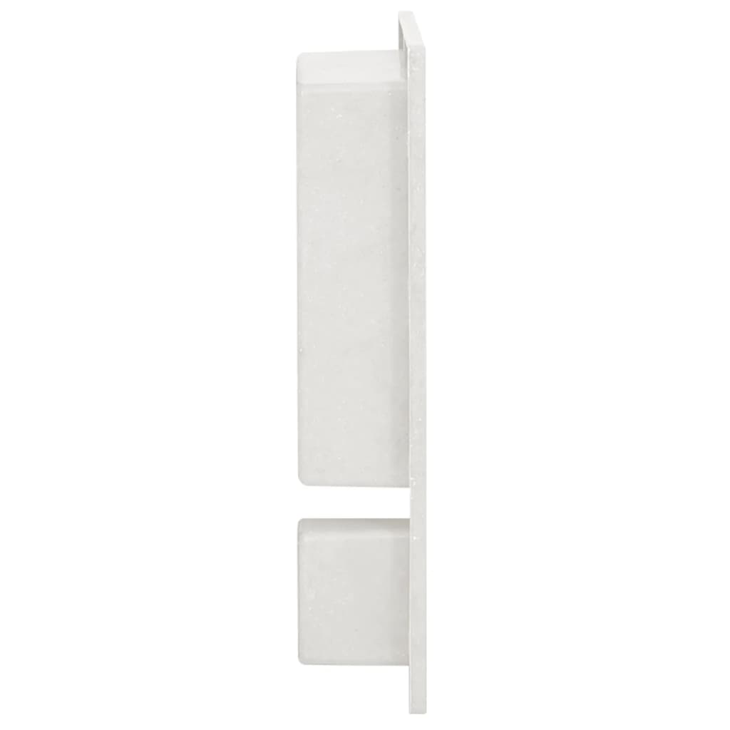 Douchenis Met 2 Vakken Mat 41 x 51 x 10 cm
