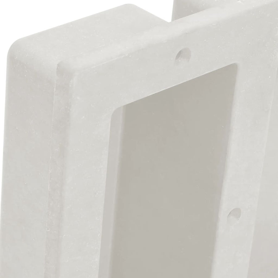 Douchenis Met 2 Vakken Mat 41 x 51 x 10 cm
