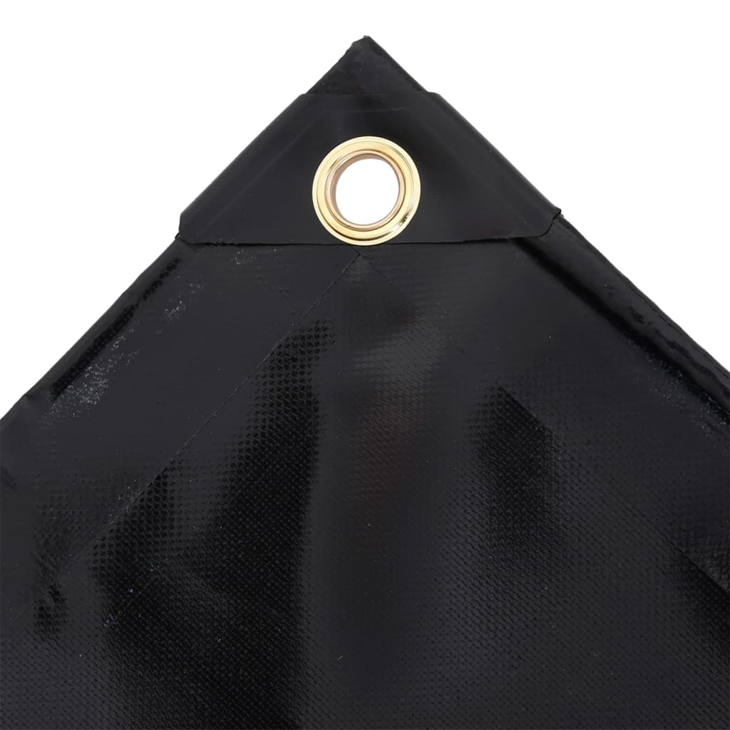 Dekzeil 650 G/M² 3,5X5 M Zwart 3.5 x 5 m