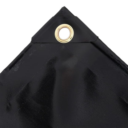 Dekzeil 650 G/M² 3,5X5 M Zwart 3.5 x 5 m