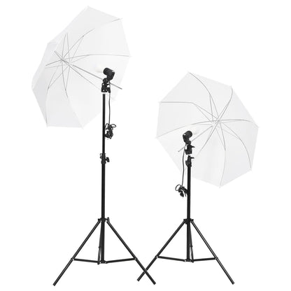 Fotostudioset Met Verlichtingsset, Achtergrond En Reflector 500 x 300 cm
