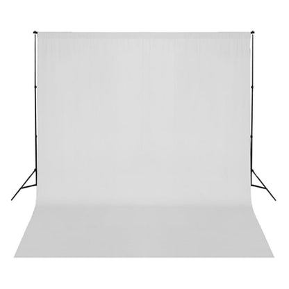 Fotostudioset Met Verlichtingsset En Achtergrond 300 x 300 cm Wit