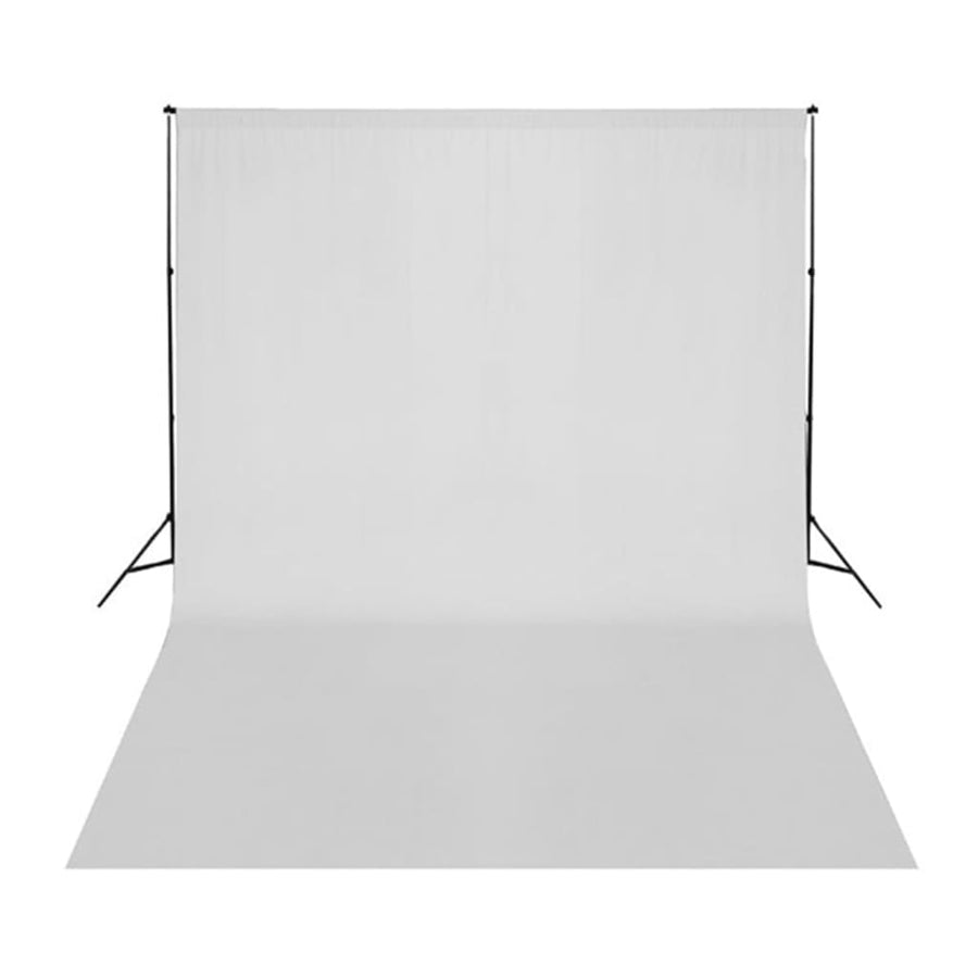 Fotostudioset Met Verlichtingsset En Achtergrond 500 x 300 cm Wit