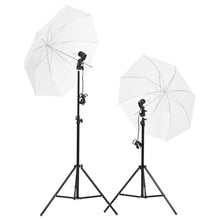 Fotostudioset Met Verlichtingsset, Achtergrond En Reflector 300 x 300 cm Zwart
