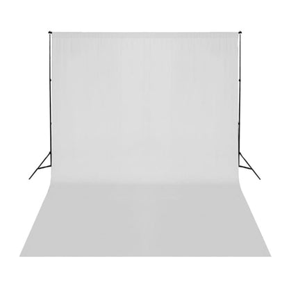 Fotostudioset Met Verlichtingsset, Achtergrond En Reflector 500 x 300 cm Wit