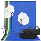 Photo Studio Kit with Lighting Set and Backdrop