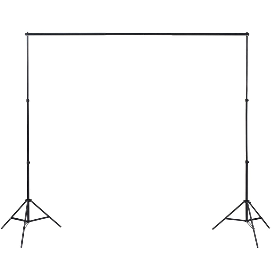 Fotostudioset Met Softboxlamp En Achtergrond Bruin En Crème