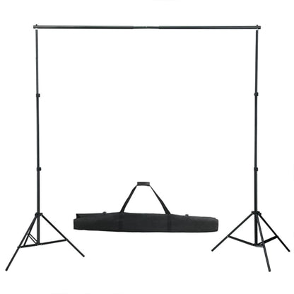 Fotostudioset Met Verlichtingsset En Achtergrond