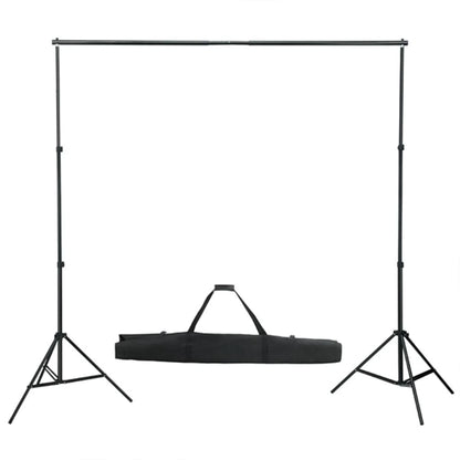 Fotostudioset Met Verlichtingsset, Achtergrond En Reflector