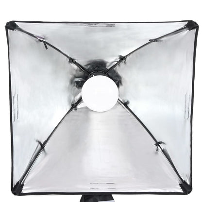Fotostudioset Met Verlichtingsset, Achtergrond En Reflector