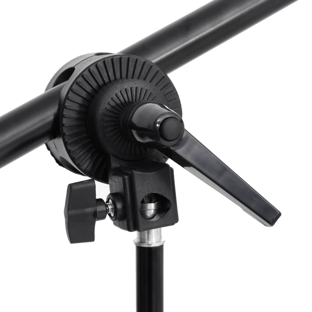Fotostudioset Met Verlichtingsset, Achtergrond En Reflector